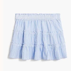Crewcuts Seersucker Skirt 12 girls
